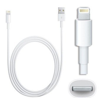 Кабель APPLE USB-Lightning 1m, MD818FE/A